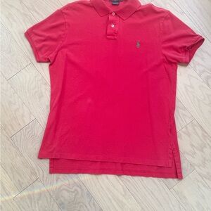 Ralph Lauren Vibrant Red Polo Shirt